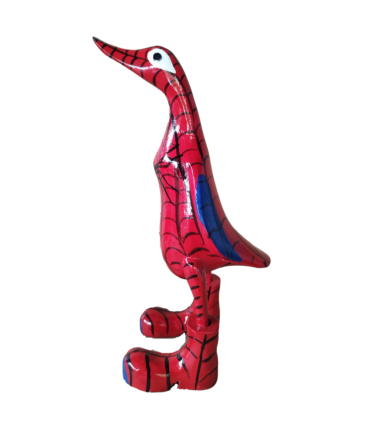A Wooden Spiderman 25cm