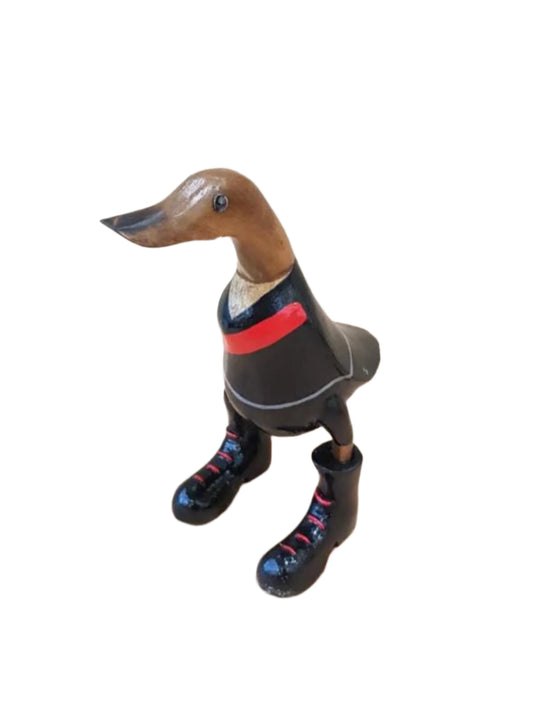 Essendon Wooden Duck 25cm Go Bombers