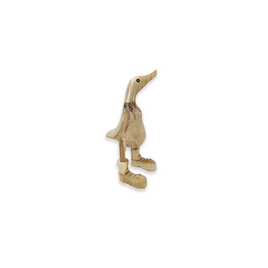 A Duck Wooden  Ready To Paint Boots 40cm