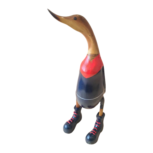 Melbourne Wooden Duck 25cm Go Demons