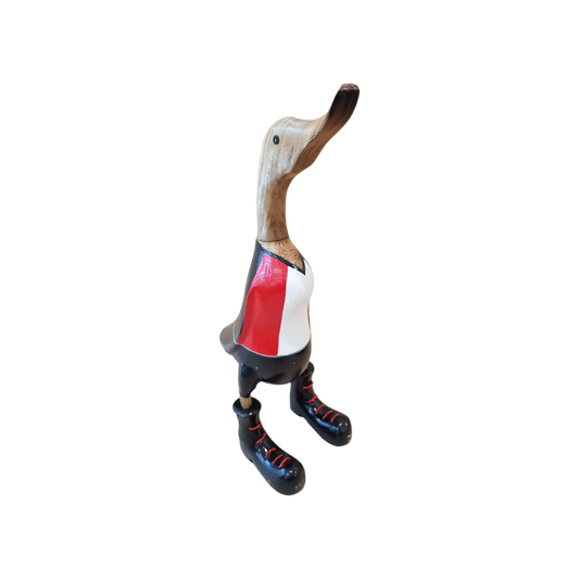 St. Kilda Wooden Duck 25cm  Barry Breen was the best