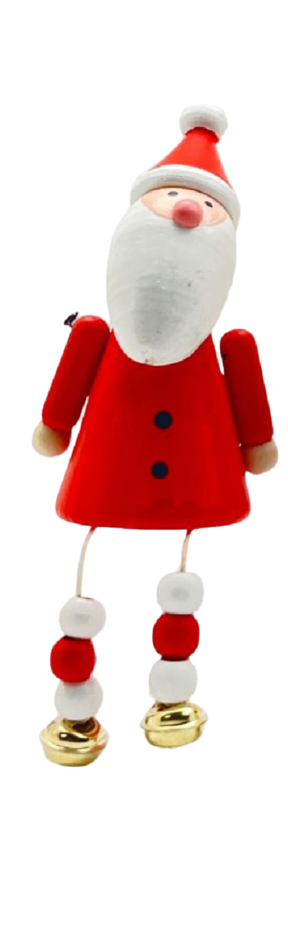 Christmas Shelf Sitters Santa Snowman And  Reindeer With Moving Arms And Legs