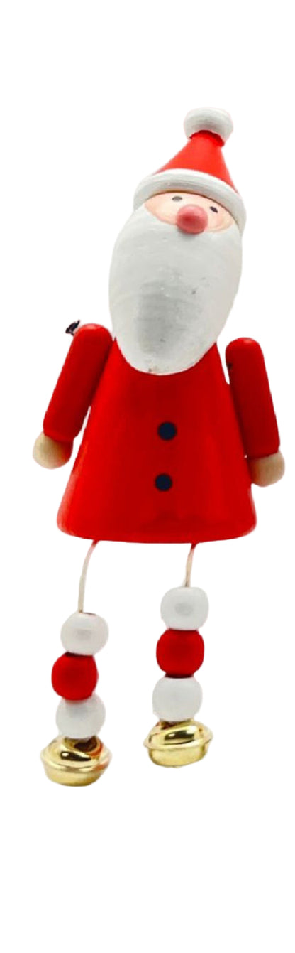 Christmas Shelf Sitters Santa Snowman And  Reindeer With Moving Arms And Legs