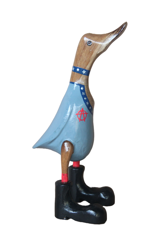 Wooden Duck Blue Rebel 25cm