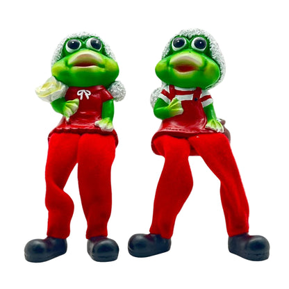 Christmas Hazr & Megz Shelf Sitters